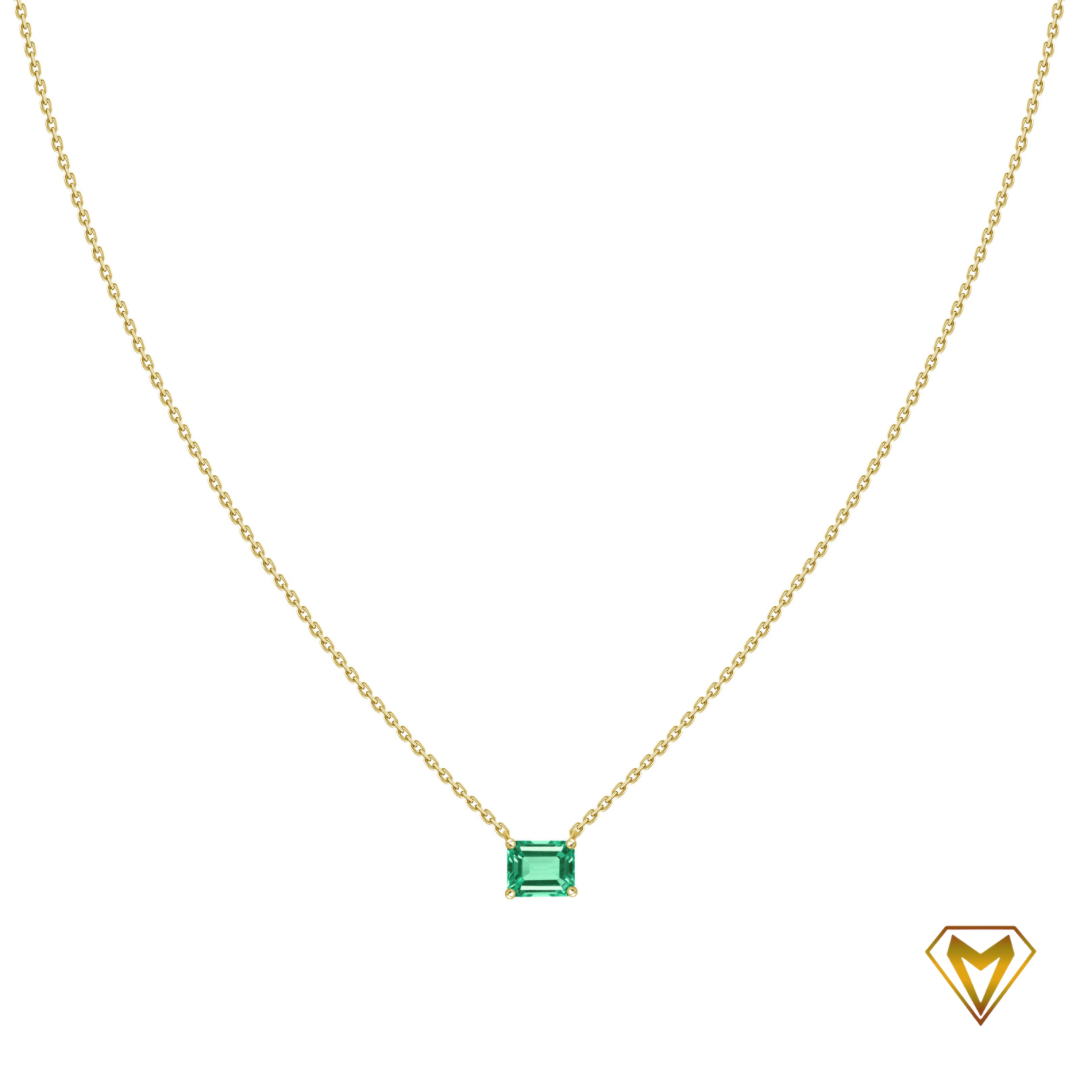 Emerald Conflict Necklace