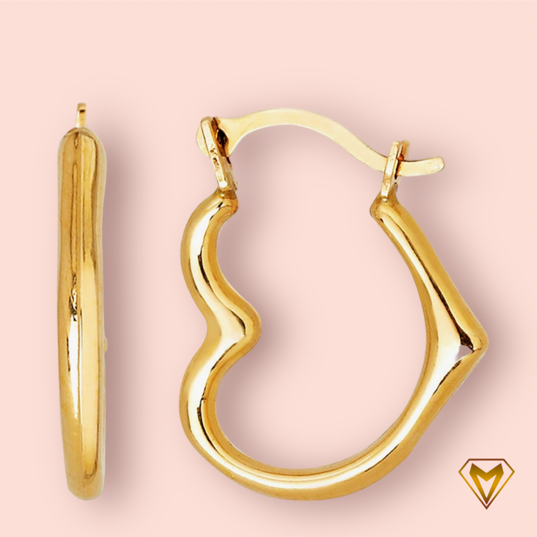 Heart Loop Earrings