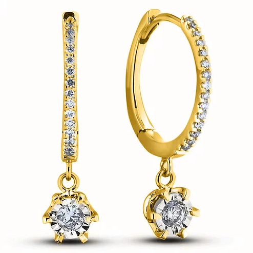 Dangling Loop Earrings