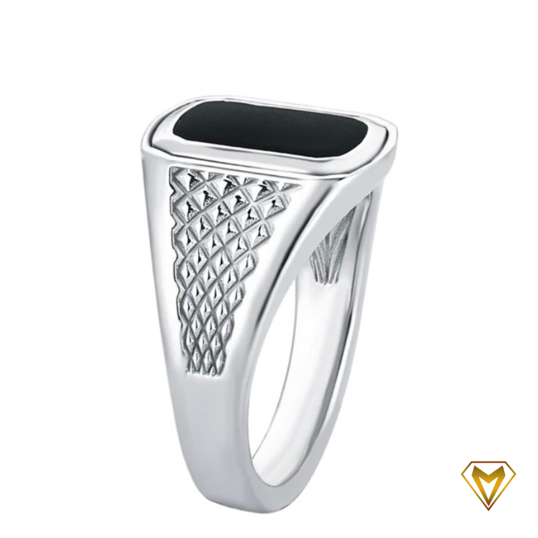 Men’s Black Top Ring