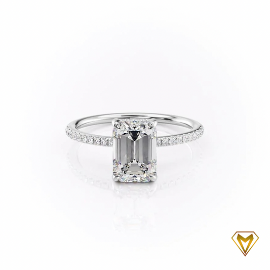 Emerald Cut Diamond Ring