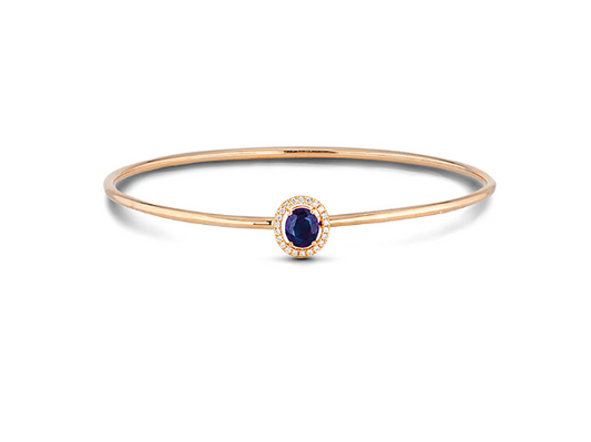 Blue Saphire Bangel