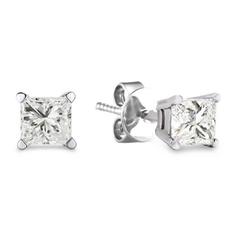 Princess Cut Earr