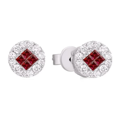 Ruby Studs