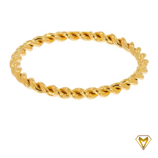 Twisted Gold Ring